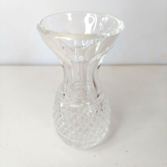 Waterford Crystal Accents Vintage98s Signed Waterford Crystal Bud